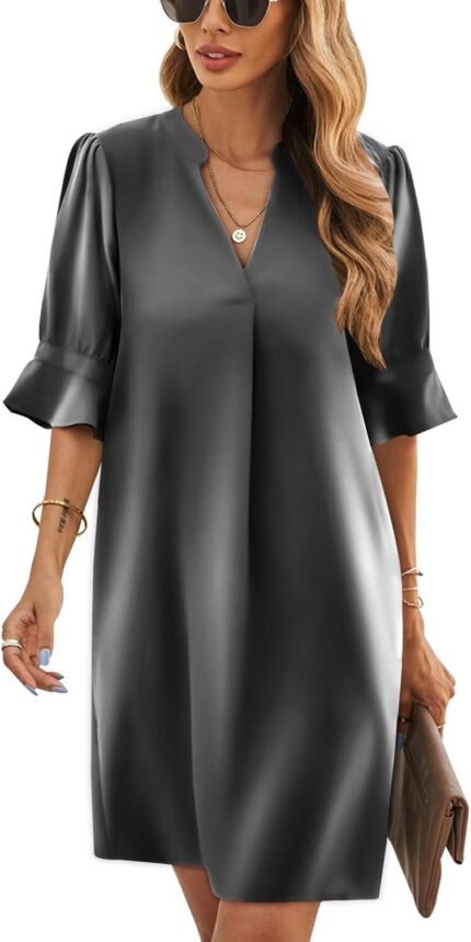 Wkior Shift Gown for Girls V …