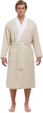🔹 high-end chiffon robe.