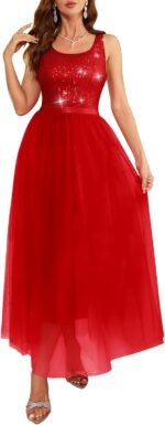 red evening dresses