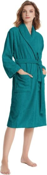 🔹 comfortable cotton robe