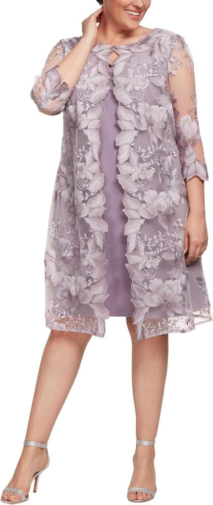 Alex Evenings Girls’s Plus Siz…