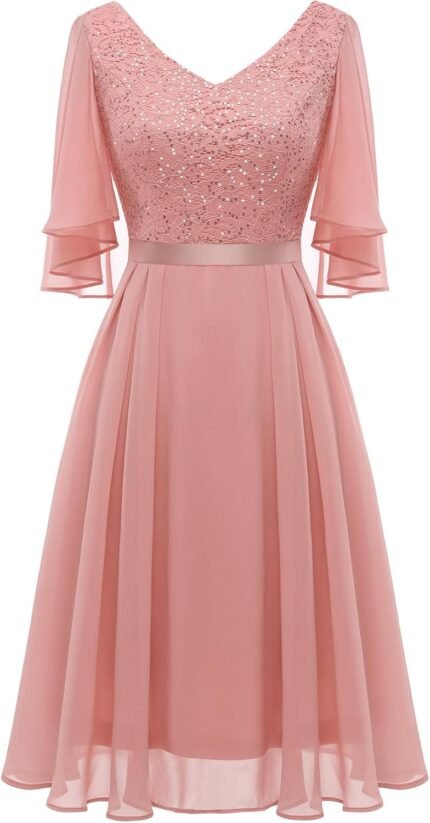 Dressystar Sequin Ladies Dresse…