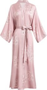 🔹 elegant silk robe