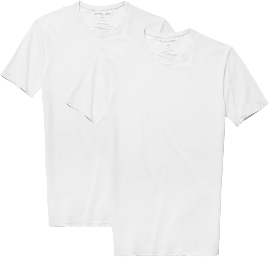 Tommy John Males’s Cotton Fundamentals Undershirt – Keep Tuck Design – Comfortable Slim Match Comfy Undershirt Tommy John Males’s Cotton Fundamentals Undershirt – Keep Tuck Design – Comfortable Slim Match Comfy Undershirt
