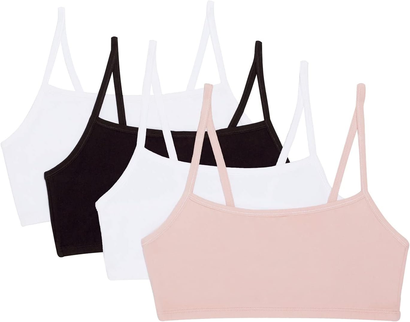 Fruit of the Loom Girls’s Spaghetti Strap Cotton Sports activities Bra-All-Day Consolation & Simple Motion Fruit of the Loom Girls’s Spaghetti Strap Cotton Sports activities Bra-All-Day Consolation & Simple Motion