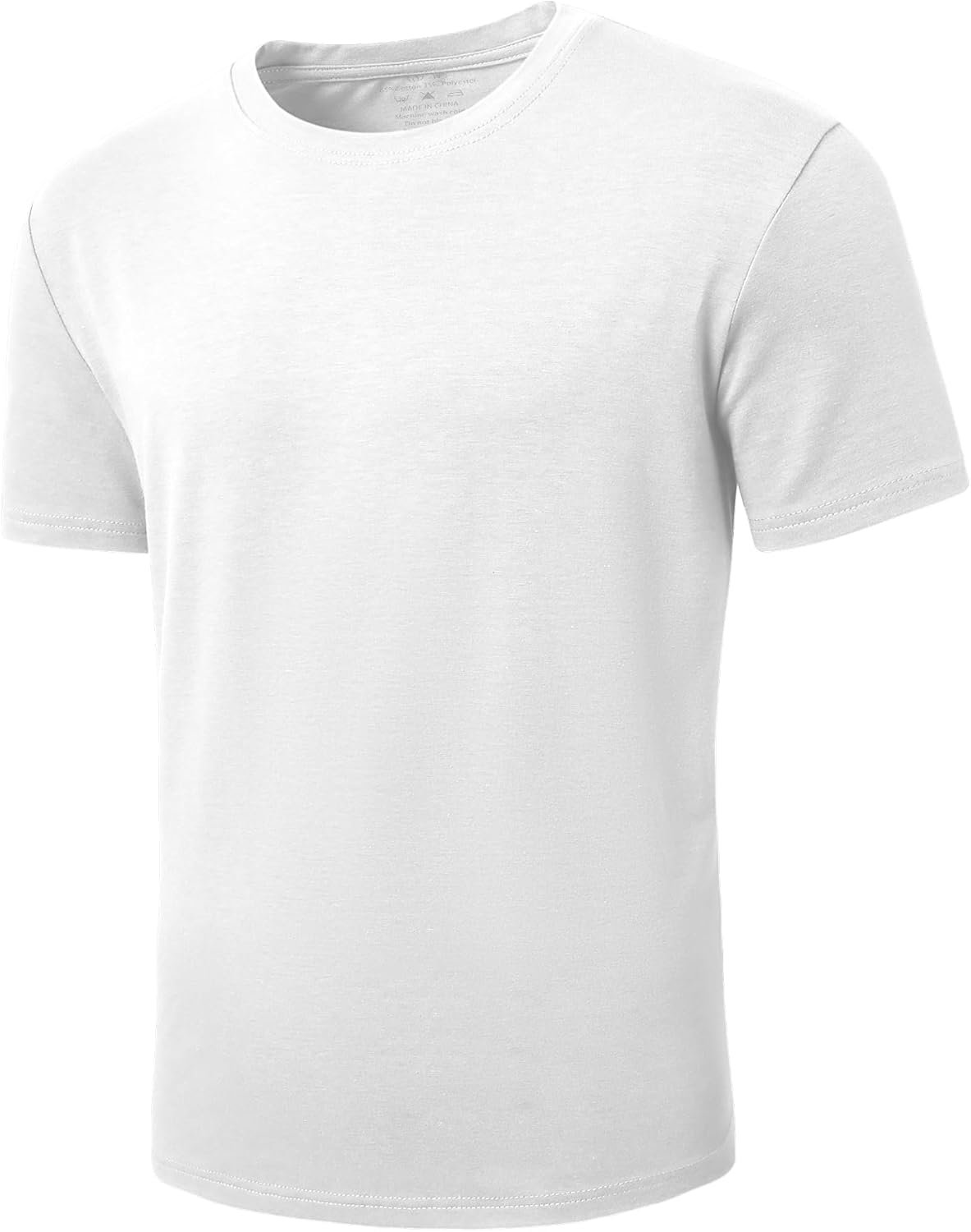 PLEPAN Mens Cotton T-Shirt Multipack – Brief Sleeve Basic Match Crew Neck, Luxuriously Delicate Informal Shirt PLEPAN Mens Cotton T-Shirt Multipack – Brief Sleeve Basic Match Crew Neck, Luxuriously Delicate Informal Shirt