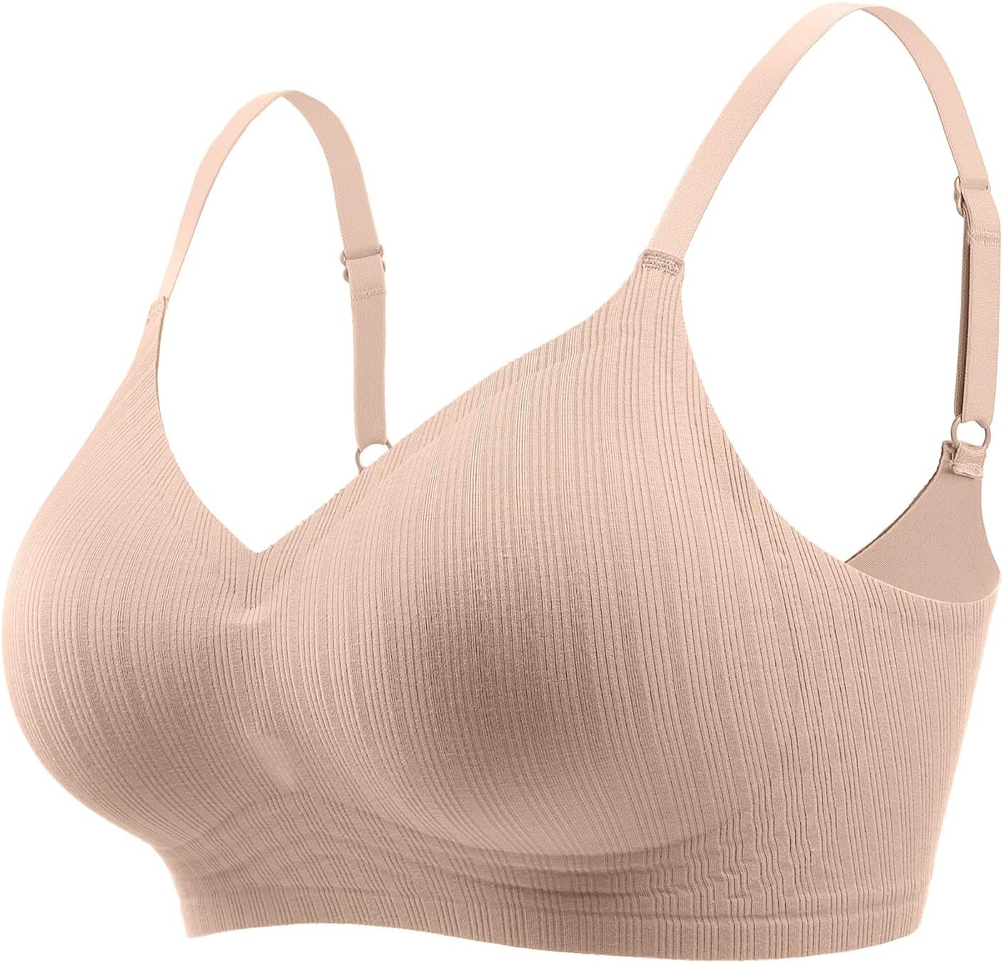 Push Up Bras for Ladies Wi-fi Bra Silicone Mushy Assist Seamless Snug Wire Free Bralette Small to Plus Dimension Push Up Bras for Ladies Wi-fi Bra Silicone Mushy Assist Seamless Snug Wire Free Bralette Small to Plus Dimension