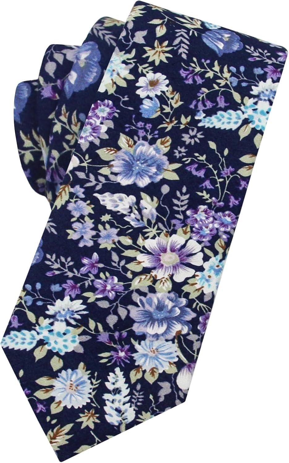 Mantieqingway Males’s Cotton Printed Floral Neck Tie Skinny Tie Mantieqingway Males’s Cotton Printed Floral Neck Tie Skinny Tie