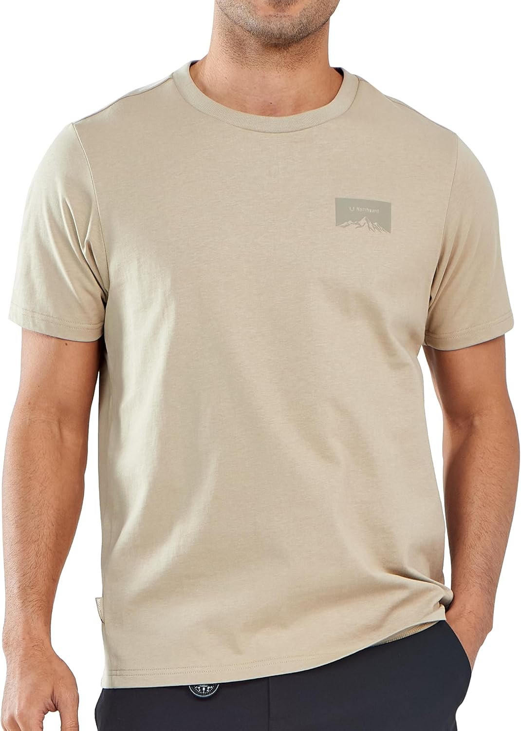 NORTHYARD Males’s Heavyweight Cotton T-Shirts Crewneck Quick Sleeve Style Informal Shirts for Males NORTHYARD Males’s Heavyweight Cotton T-Shirts Crewneck Quick Sleeve Style Informal Shirts for Males