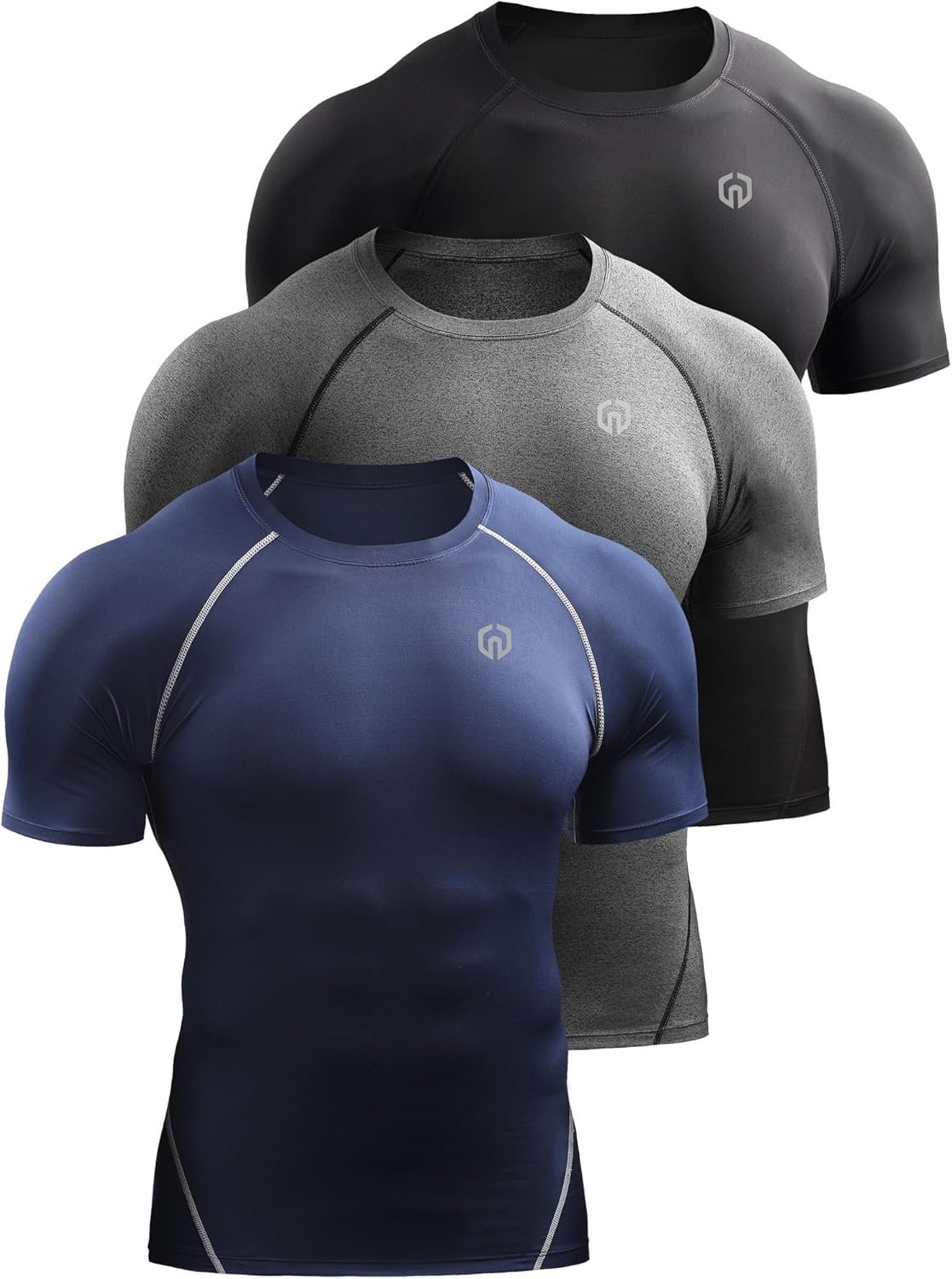 NELEUS Males’s Compression Baselayer Athletic Exercise T Shirts NELEUS Males’s Compression Baselayer Athletic Exercise T Shirts