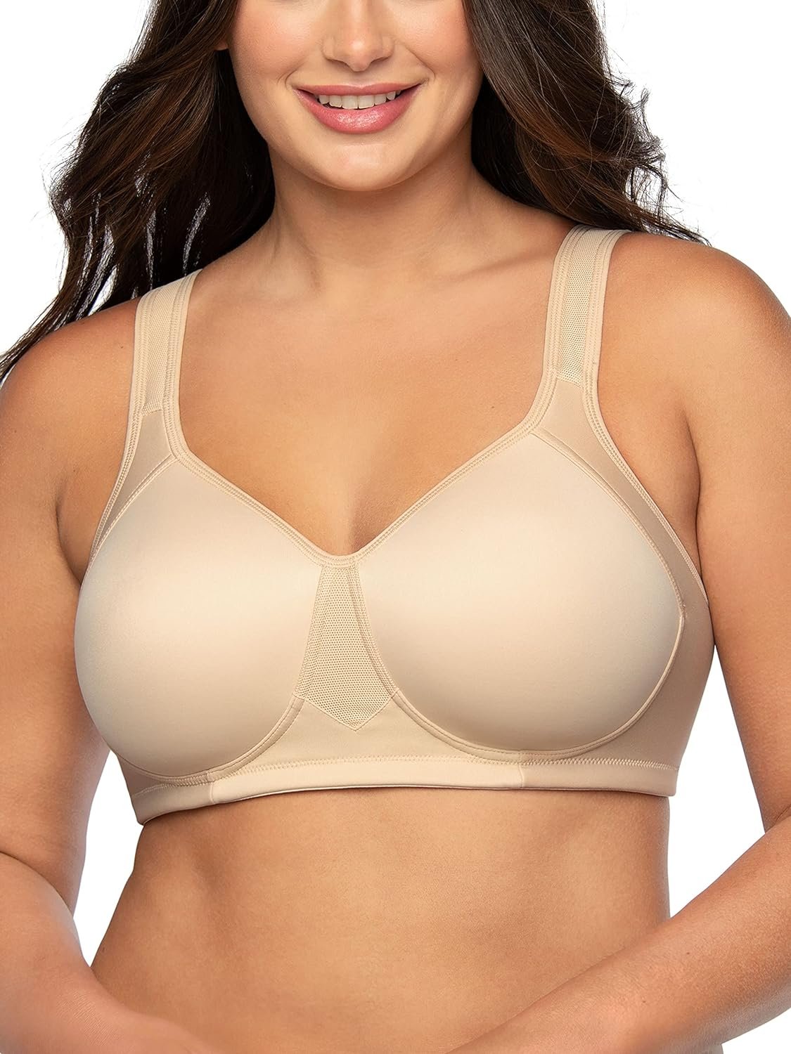 Self-importance Honest Girls’s Medium Impression Sports activities Bras for Girls, Breathable, Moisture Wicking, Padded Cups as much as DDD