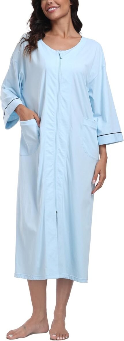 🔹 comfortable cotton robe