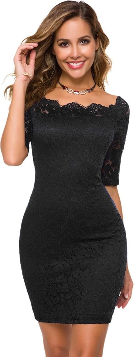 lace evening dresses