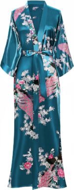 🔹 elegant silk robe