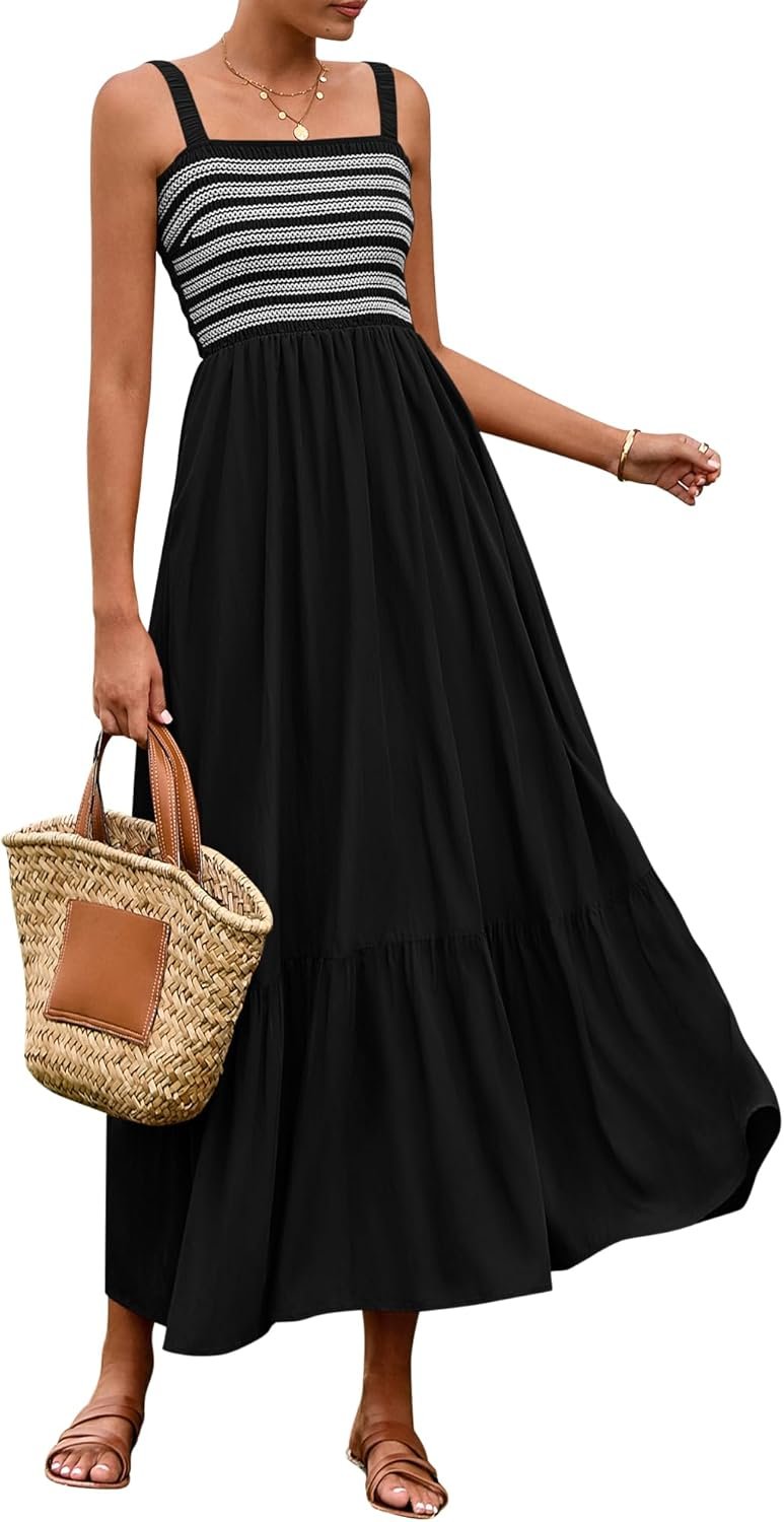 BTFBM Summer time Midi Attire for
