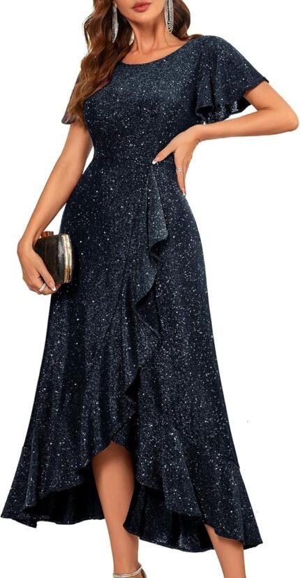 BeryLove Girls Sequin Formal P…