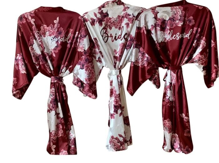 Bridesmaid Items, Bridesmaid Robes, Wedding ceremony Robes, Bridal Occasion Reward, Bridesmaid Gown, Satin Gown, Bridal Occasion Robes, Personalised Gown