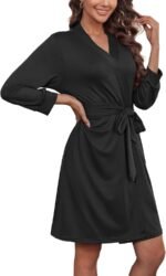 🔹 high-end chiffon robe.