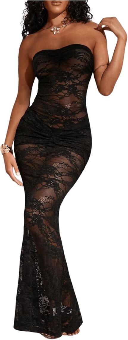 lace evening dresses