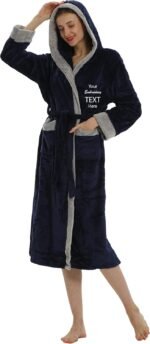 🔹 luxurious bathrobe