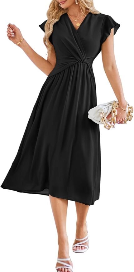 chiffon evening dresses