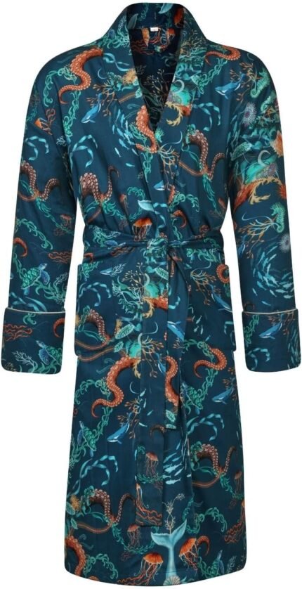 Light-weight Girls’s Bathrobe – Cotton Gown (S)