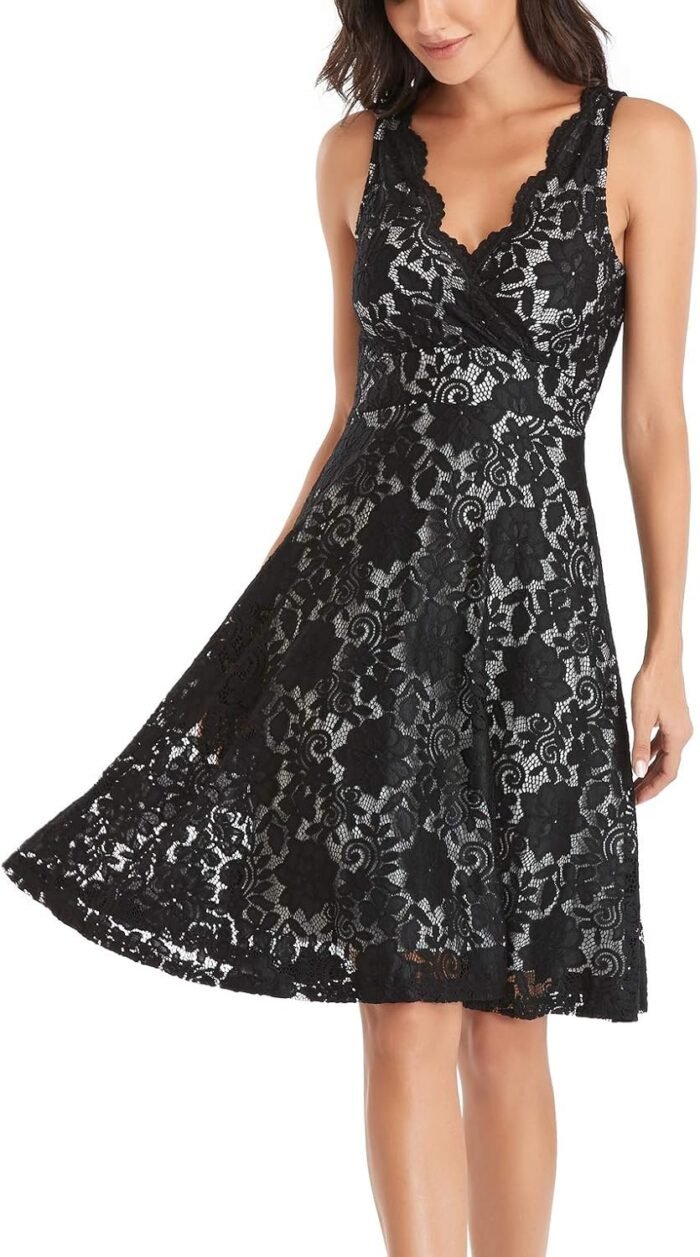 MISS MOLY Girls’s Floral Lace …