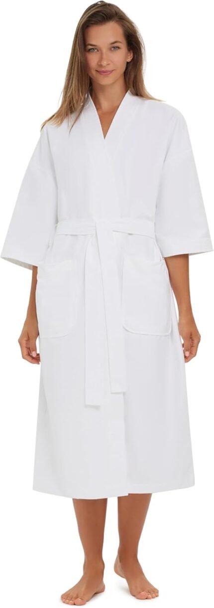 🔹 high-end chiffon robe.