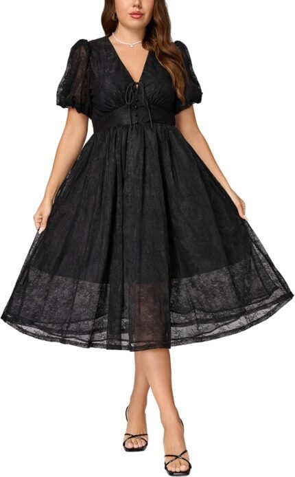 lace evening dresses