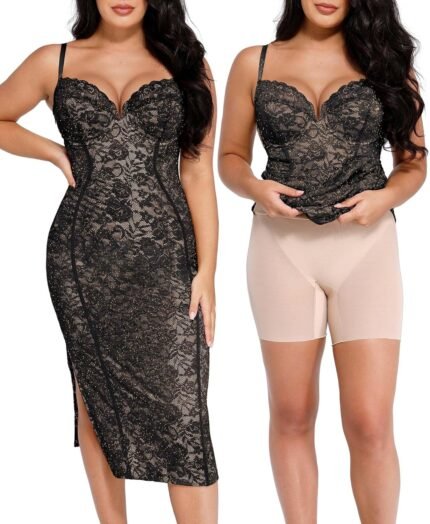 lace evening dresses