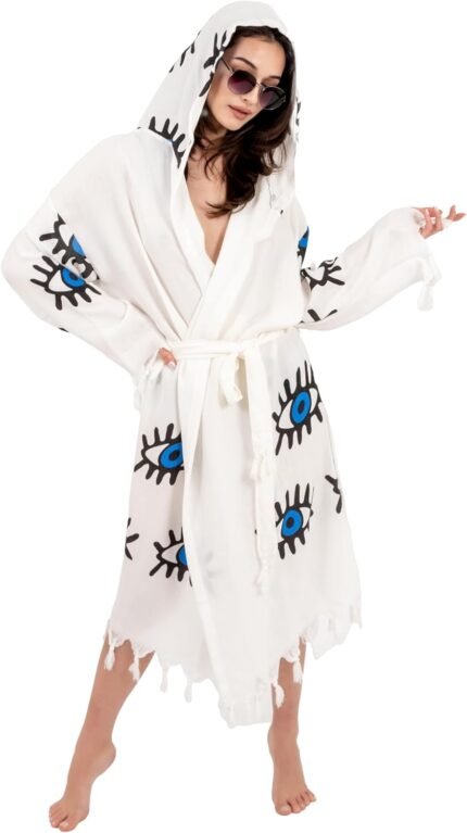🔹 comfortable cotton robe