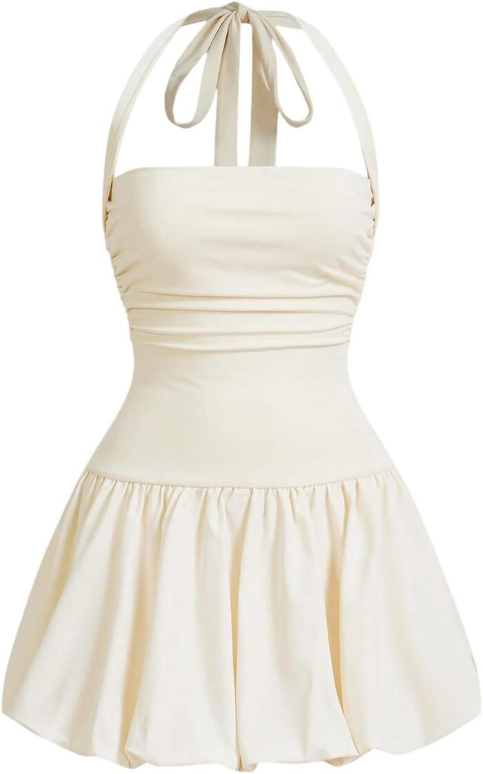 SOLY HUX Ladies’s Bubble Mini D…
