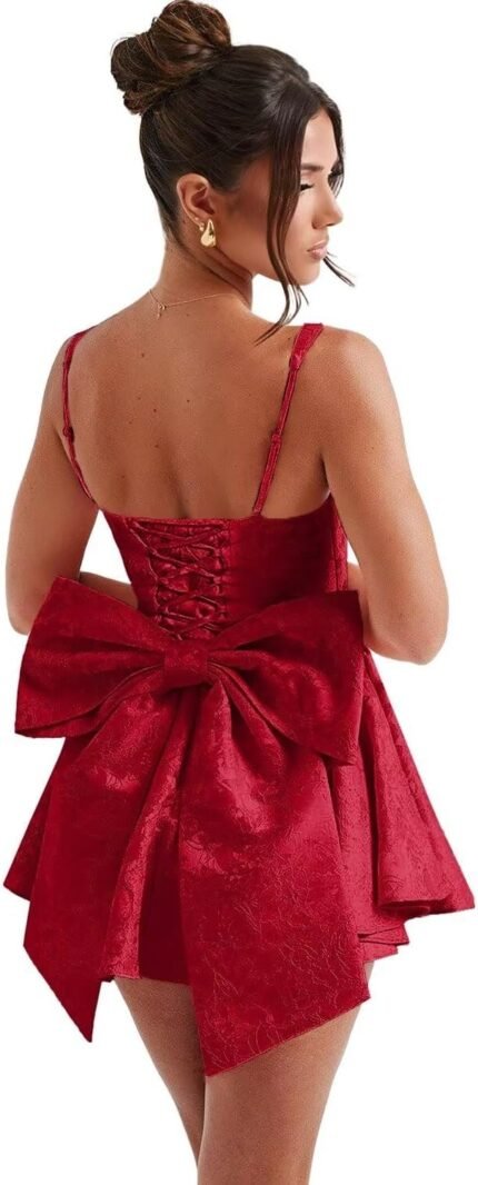 Brief Satin Homecoming Clothes…