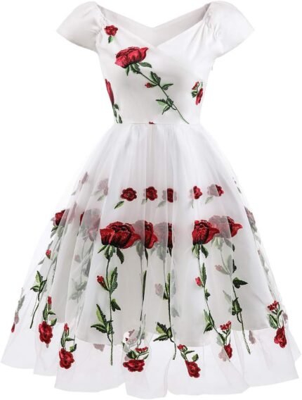 Ladies Classic Off Shoulder Ros…