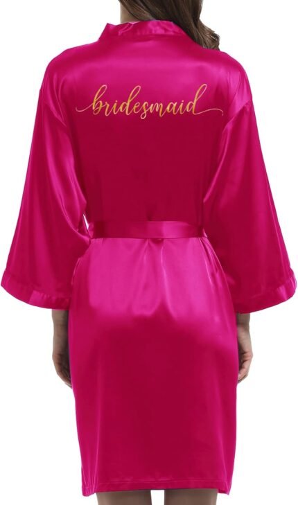 🔹 soft satin robe