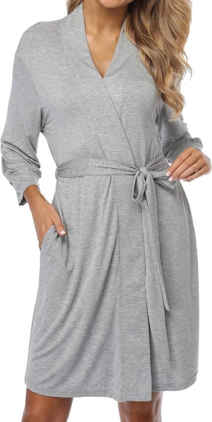 🔹 comfortable cotton robe