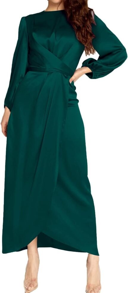 long sleeve evening dresses