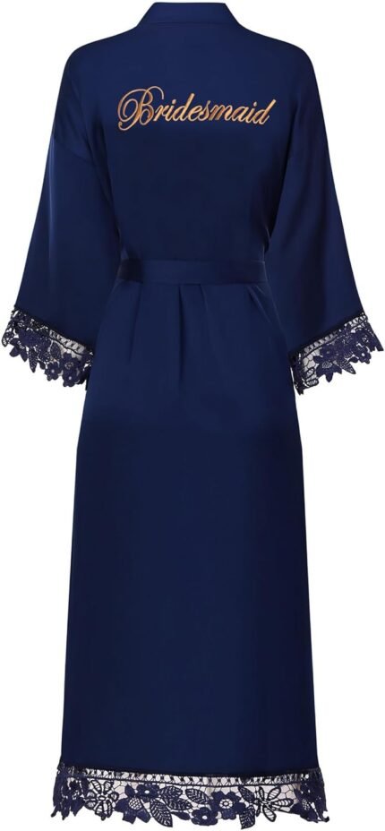 🔹 high-end chiffon robe.