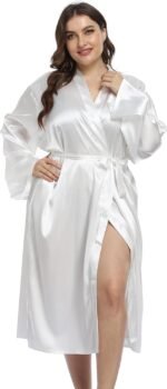 🔹 high-end chiffon robe.