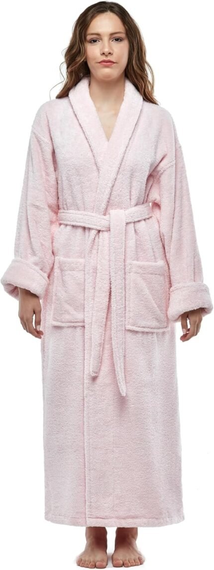 🔹 soft satin robe