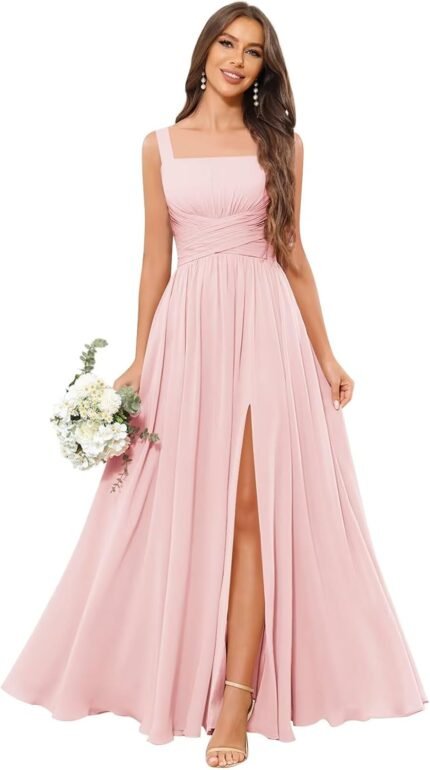 chiffon evening dresses