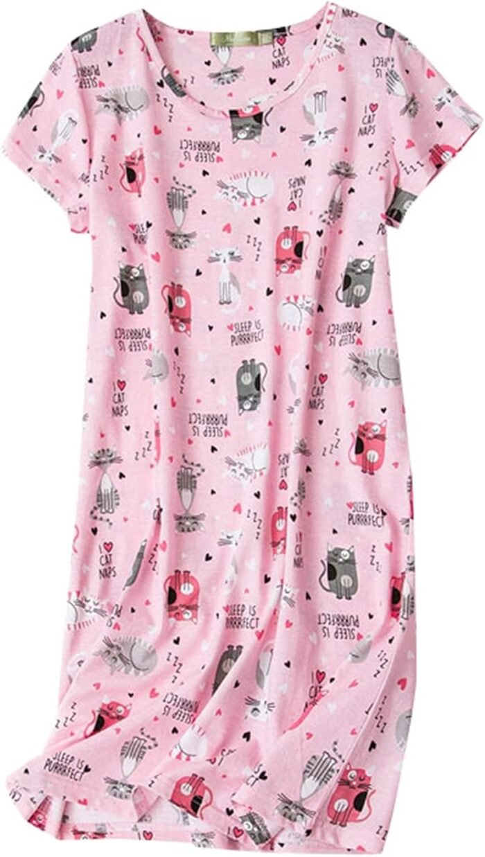 Zando Evening Robes for Grownup Ladies Evening Robe Ladies’s Nightgowns & Sleepshirts Cotton Nightgowns for Ladies Nightgown