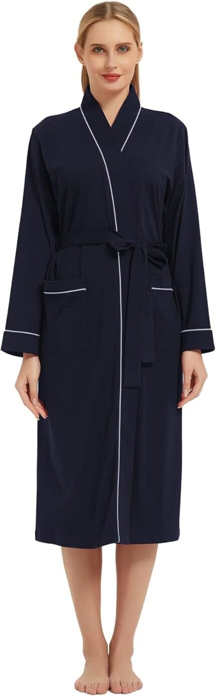 🔹 comfortable cotton robe