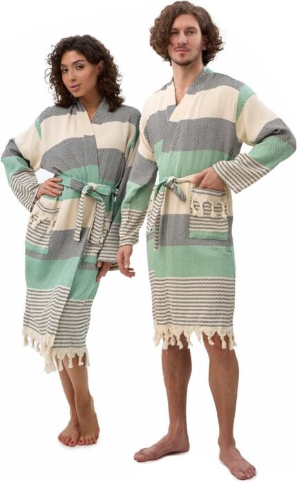 🔹 comfortable cotton robe