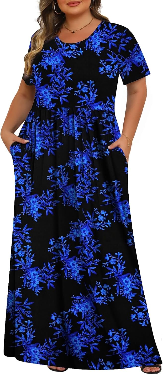 Tencede Womens Plus Measurement Maxi Tencede Womens Plus Measurement Maxi