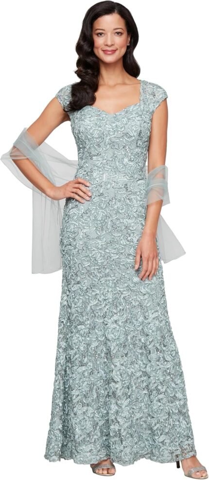 Alex Evenings Girls’s Lengthy Sle…