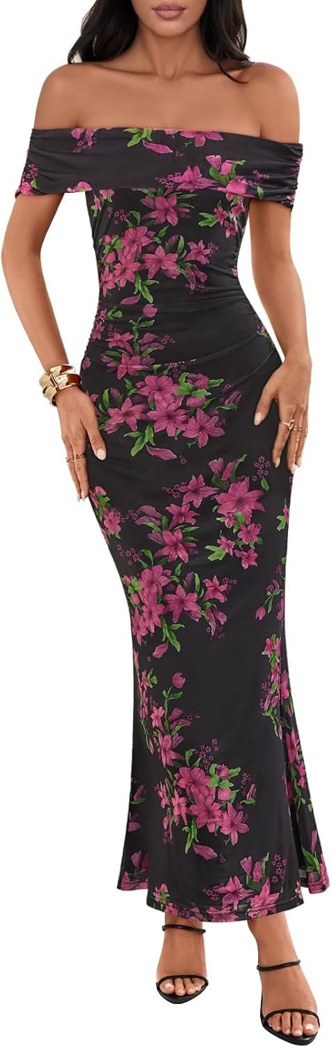 MEROKEETY Ladies’s Summer season Off S… MEROKEETY Ladies’s Summer season Off S…