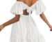 Off-shoulder dresses.