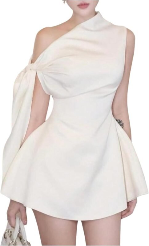 Off-shoulder dresses.