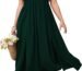 Off-shoulder dresses.